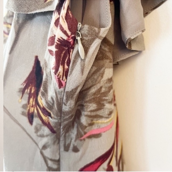 ASTR The Label One Shoulder Tropical Floral Print Ruffle Mini Dress Size XS NEW - Picture 4 of 11